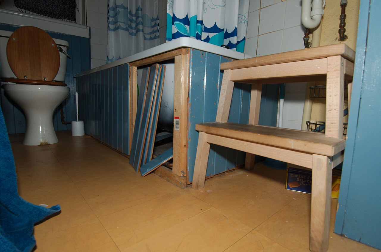 salle de bain rénovée