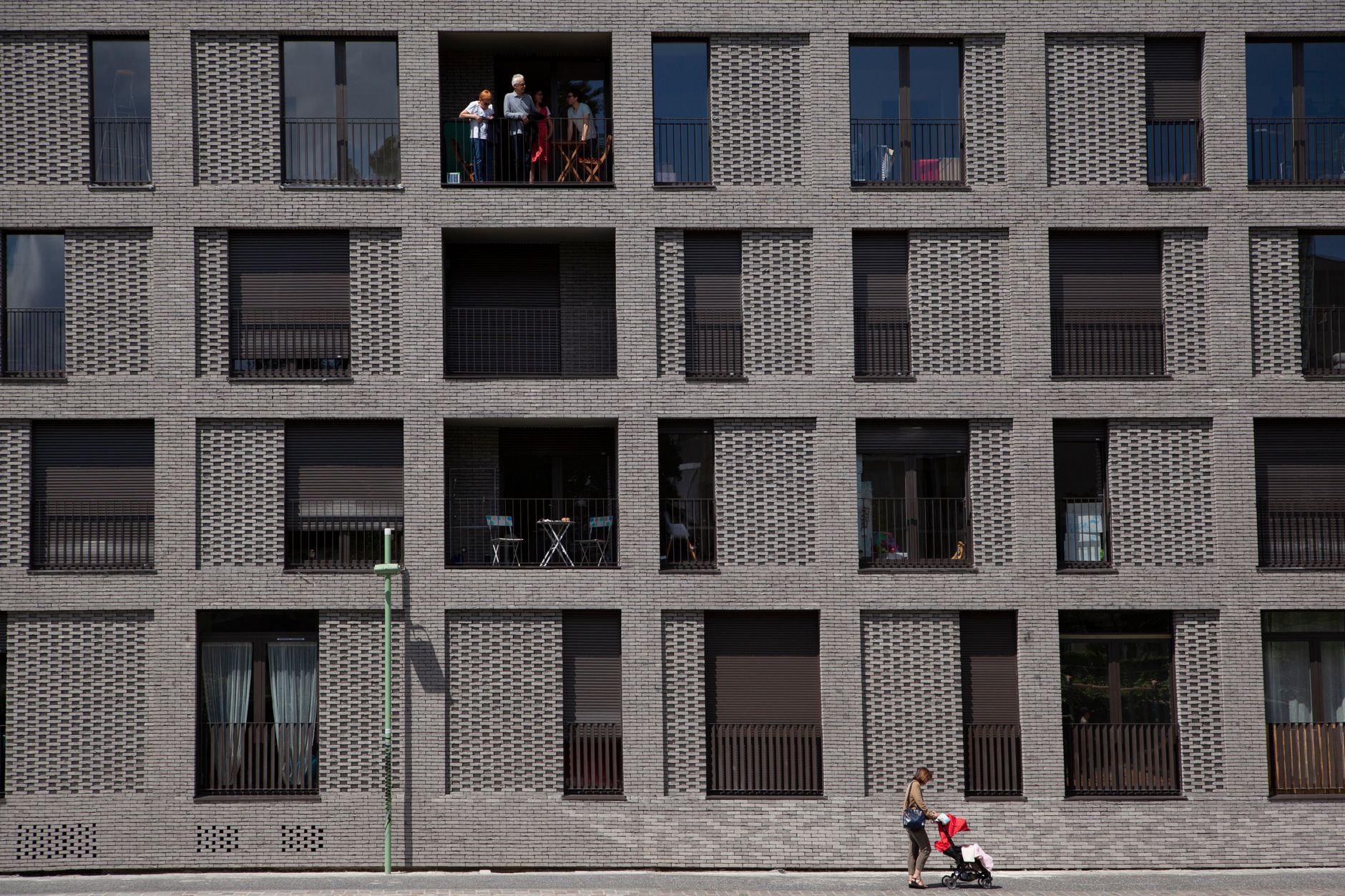façade gris perle